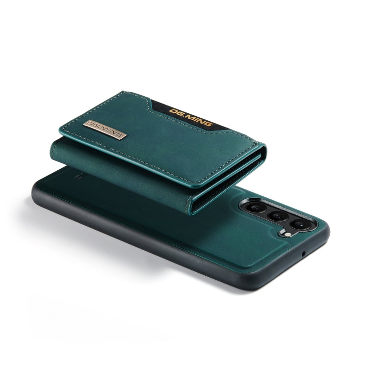 For Samsung Galaxy S23+ 5G DG.MING M2 Series 3-Fold Multi Card Bag + Phone Case(Green) by DG.MING