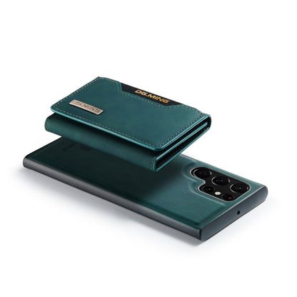 For Samsung Galaxy S23 Ultra 5G DG.MING M2 Series 3-Fold Multi Card Bag + Phone Case(Green) by DG.MING