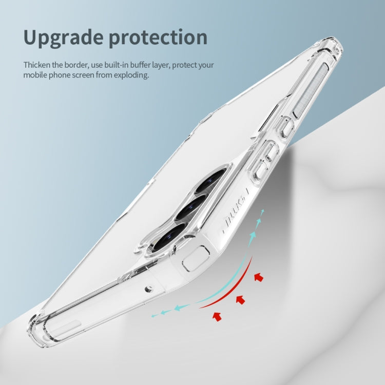 For Samsung Galaxy A54 5G NILLKIN PC + TPU Phone Case(Transparent) by NILLKIN