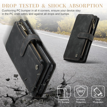 For Samsung Galaxy A34 5G CaseMe C30 Multifunctional Leather Phone Case(Black) by CaseMe