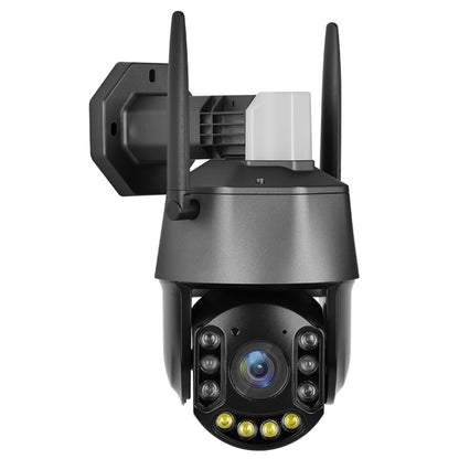 QX71 5MP Wireless WiFi Laser Spherical Camera Supports Two-way Voice&Mobile Monitoring(Black) by bashfashion