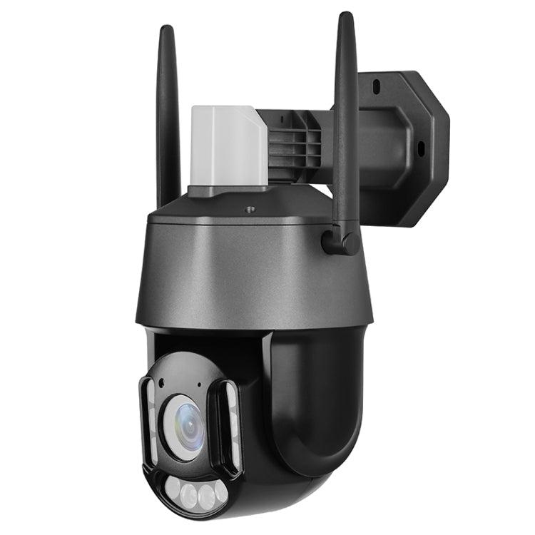 QX71 5MP Wireless WiFi Laser Spherical Camera Supports Two-way Voice&Mobile Monitoring(Black) by bashfashion