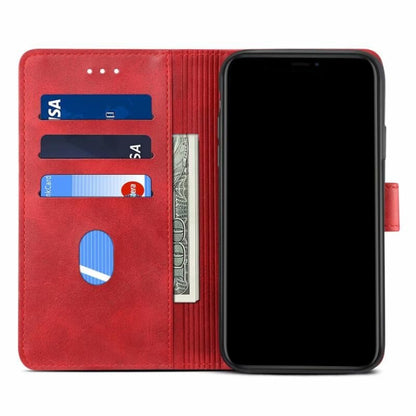 For Huawei Nova 3i GUSSIM Business Style Horizontal Flip Leather Case with Holder & Card Slots & Wallet(Red) by GUSSIM