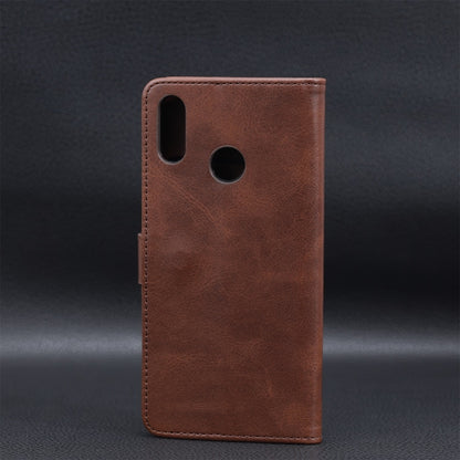 For Huawei P Smart 2019 GUSSIM Business Style Horizontal Flip Leather Case with Holder & Card Slots & Wallet(Brown) by GUSSIM
