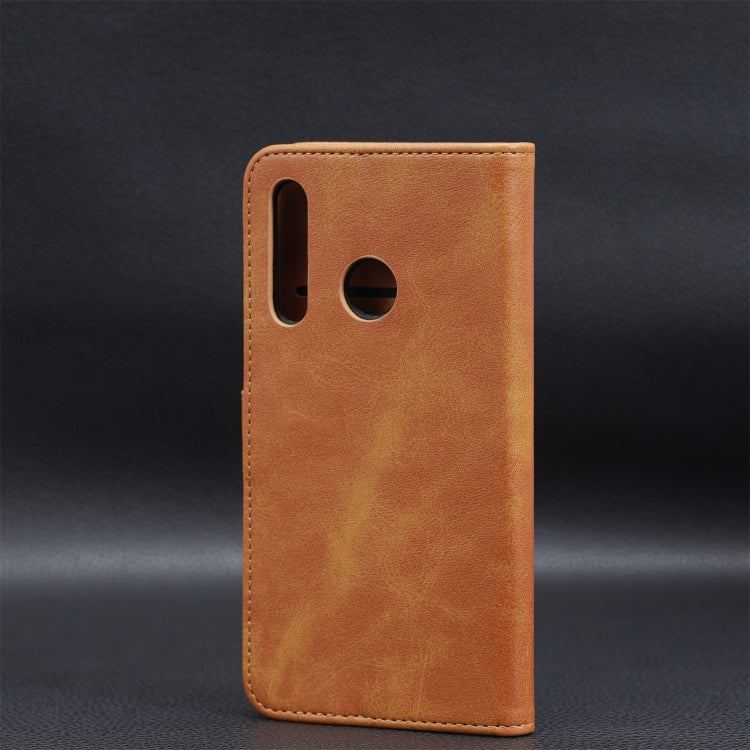 For Huawei Honor 10i GUSSIM Business Style Horizontal Flip Leather Case with Holder & Card Slots & Wallet(Khaki) by GUSSIM