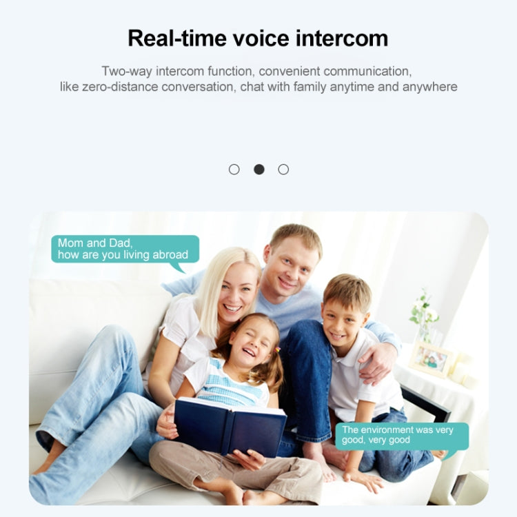 YT53 3MP Indoor HD Surveillance Wireless PTZ Camera, Specification:UK Plug by bashfashion