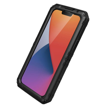 For iPhone 14 Plus RedPepper Wolf 360 Full Body Rugged Life Waterproof Phone Case(Black) by RedPepper