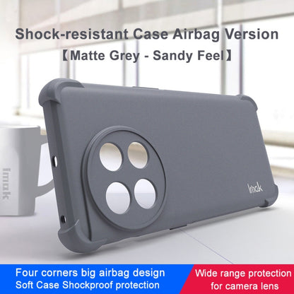 For OnePlus 11 5G imak Shockproof Airbag TPU Phone Case(Matte Grey) by imak