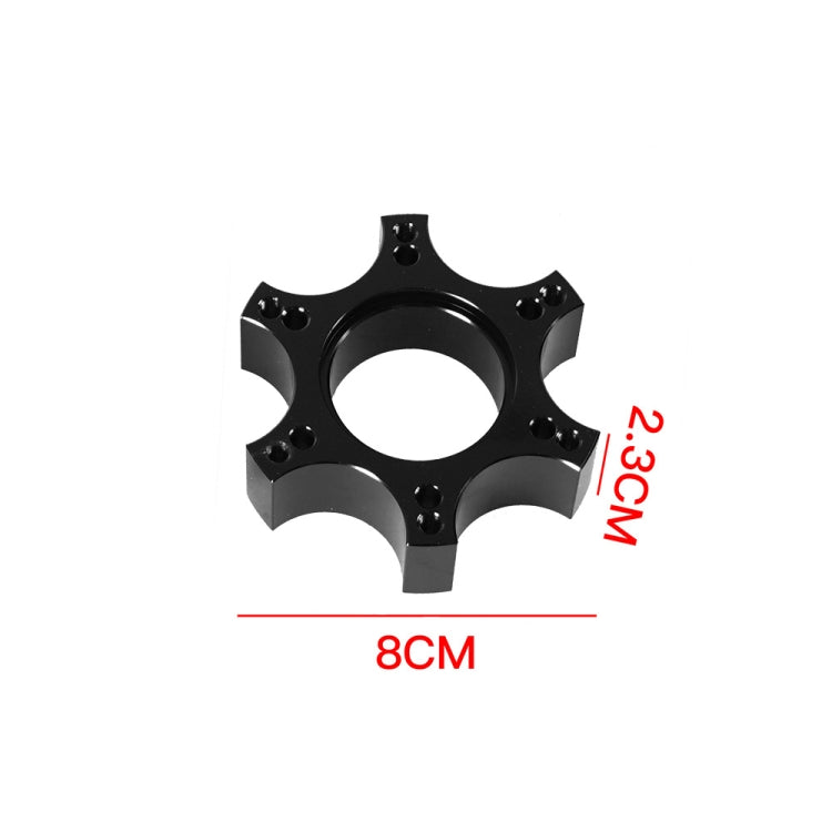 For Thrustmaster T300RS Racing Game Modified Hub Adapter(Black) by bashfashion