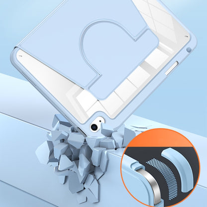 2 in 1 Acrylic Split Rotating Leather Tablet Case For iPad Air 13 2025 / 2024 / iPad Pro 12.9 2022 / 2020 / 2021 / 2018(Matcha Green) by bashfashion