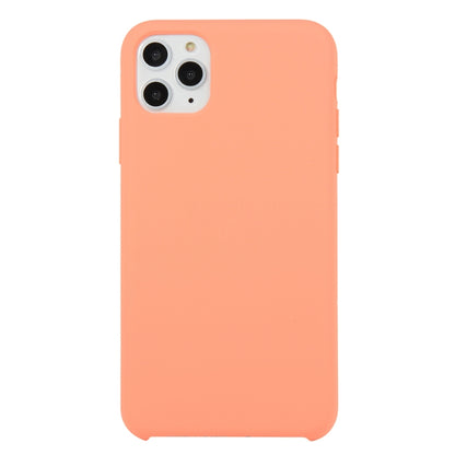 For iPhone 11 Pro Solid Color Solid Silicone Shockproof Case(Begonia) by bashfashion