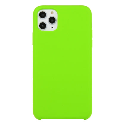 For iPhone 11 Pro Solid Color Solid Silicone Shockproof Case(Dark Green) by bashfashion