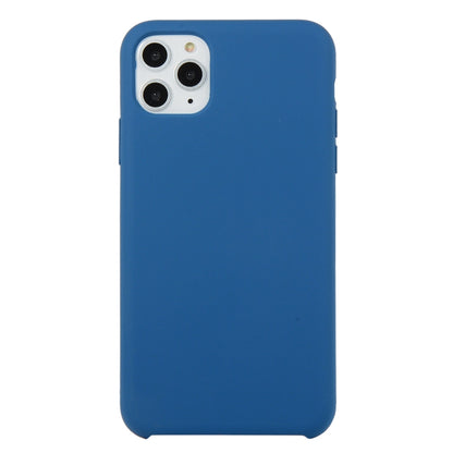 For iPhone 11 Pro Solid Color Solid Silicone Shockproof Case(Cobalt Blue) by bashfashion