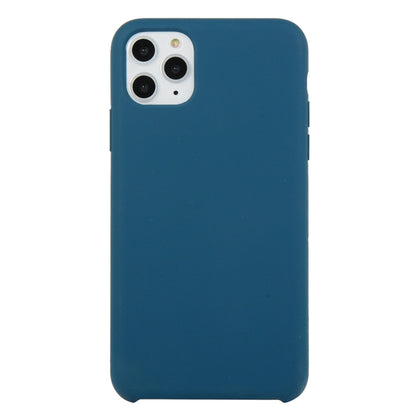 For iPhone 11 Pro Solid Color Solid Silicone Shockproof Case (Deep Sea Green) by bashfashion