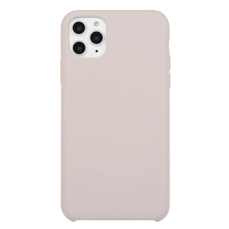 For iPhone 11 Pro Solid Color Solid Silicone Shockproof Case(Lavender Purple) by bashfashion