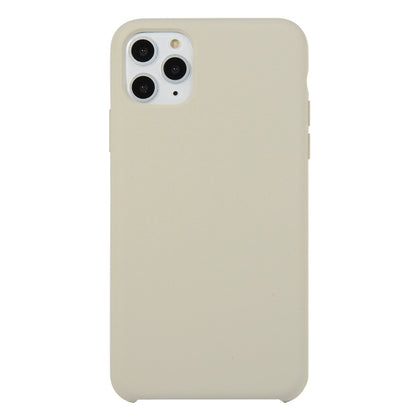 For iPhone 11 Pro Solid Color Solid Silicone Shockproof Case(Rock Ash) by bashfashion