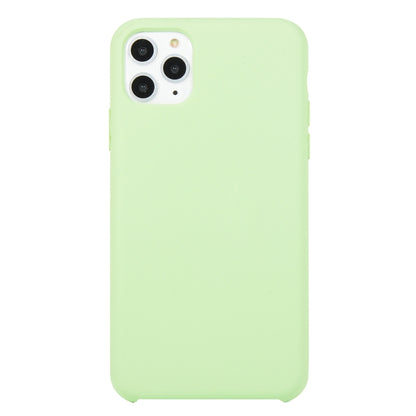 For iPhone 11 Pro Max Solid Color Solid Silicone Shockproof Case(Mint Green) by bashfashion