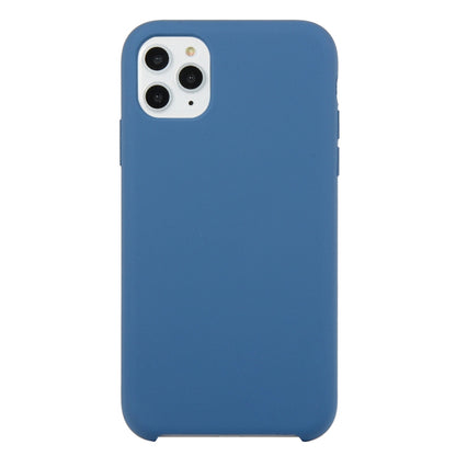 For iPhone 11 Pro Max Solid Color Solid Silicone Shockproof Case (Ice Blue) by bashfashion