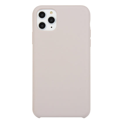 For iPhone 11 Pro Max Solid Color Solid Silicone Shockproof Case(Lavender Purple) by bashfashion