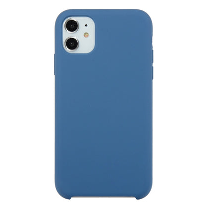 For iPhone 11 Solid Color Solid Silicone Shockproof Case (Ice Blue) by bashfashion