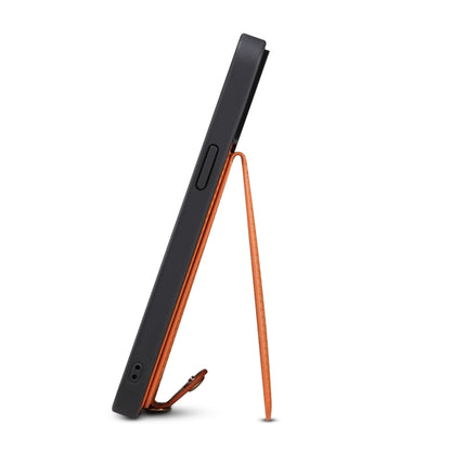 For iPhone 14 ESEBLE Star Series Lanyard Holder Card Slot Phone Case(Brown) by ESEBLE