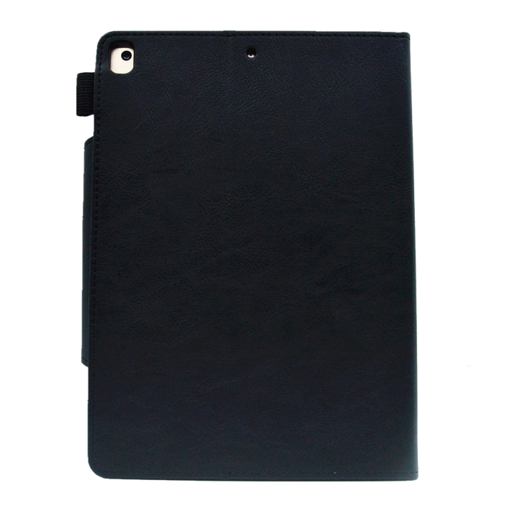 For iPad 10.2 2020&2019 / Air 10.5 Suede Cross Texture Magnetic Clasp Leather Tablet Case(Black) by bashfashion