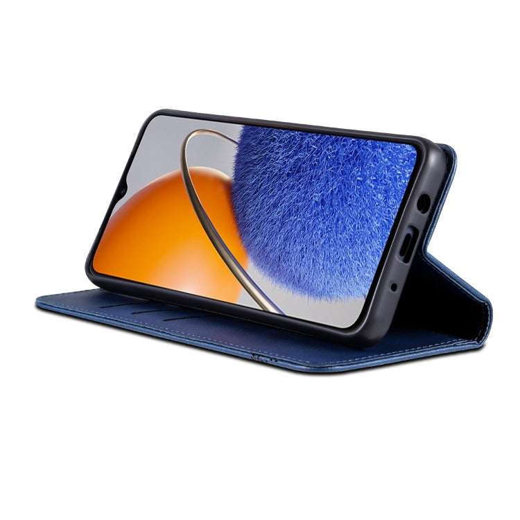 For Huawei Enjoy 50z AZNS Magnetic Calf Texture Flip Leather Phone Case(Dark Blue) by AZNS