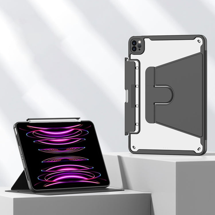 Detachable Rotating Leather Tablet Case For iPad Pro 10.5(Black) by bashfashion