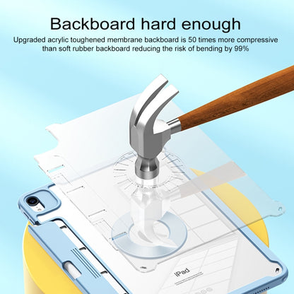 Detachable Rotating Leather Tablet Case For iPad 10.2 2021 / 2020 / 2019(Black) by bashfashion