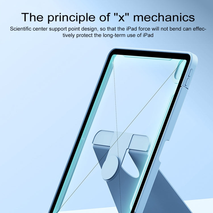 For Huawei MatePad Pro 12.6 Detachable Rotating Leather Tablet Case(Black) by bashfashion