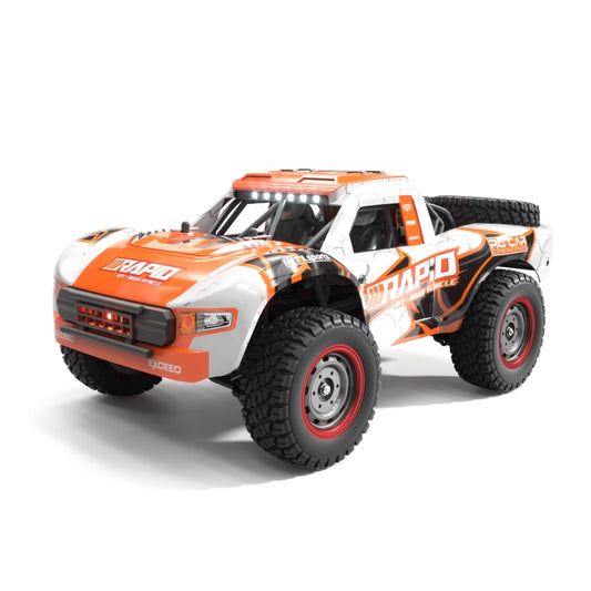 JJR/C Q130 Full-scale Brushless Four-wheel Drive High-speed Pickup RC Car(Orange) by JJR/C