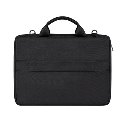 ST11 Polyester Thickened Laptop Bag, Size:15.6 inch(Black) by bashfashion