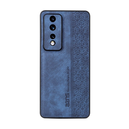 For Honor 80 GT 5G AZNS 3D Embossed Skin Feel Phone Case(Sapphire Blue) by AZNS