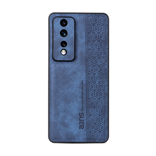 For Honor 80 GT 5G AZNS 3D Embossed Skin Feel Phone Case(Sapphire Blue) by AZNS