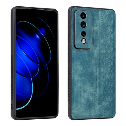 For Honor 80 GT 5G AZNS 3D Embossed Skin Feel Phone Case(Dark Green) by AZNS