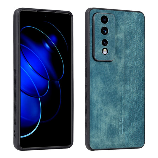 For Honor 80 GT 5G AZNS 3D Embossed Skin Feel Phone Case(Dark Green) by AZNS