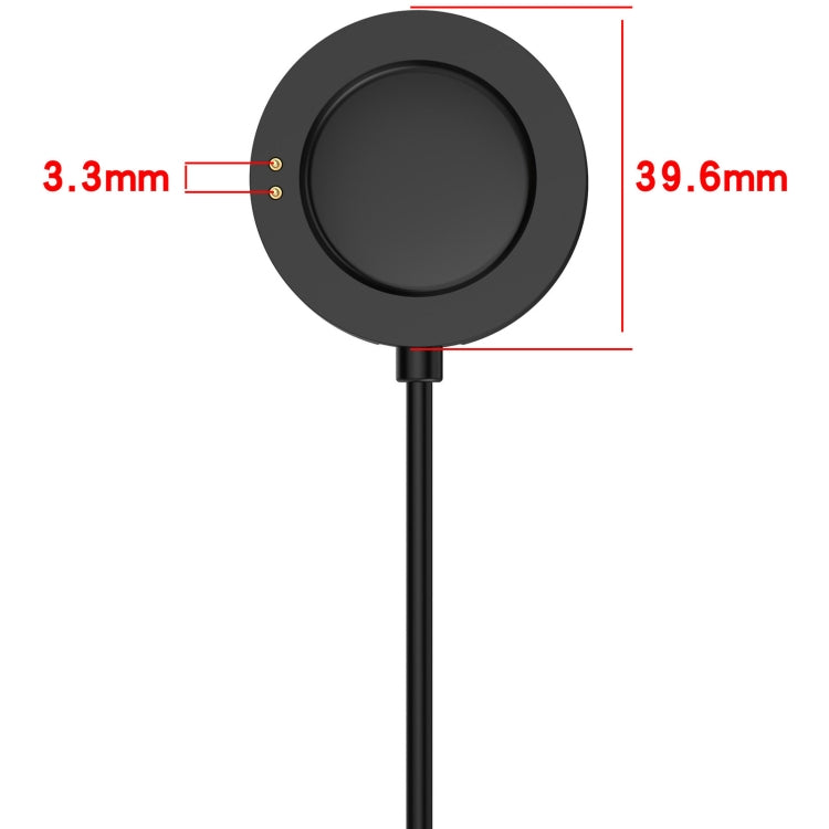 For Xiaomi Watch S2 46mm / 42mm Smart Watch Magnetic Charging Cable, Length: 1m(Black) by bashfashion