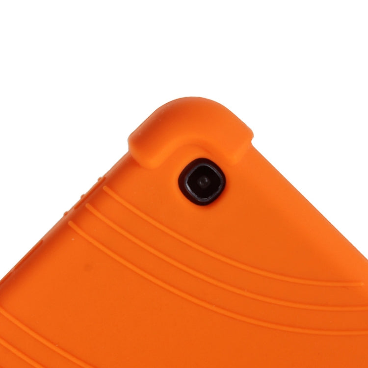 For Galaxy Tab A 10.1 (2019) T510 Tablet PC Silicone Protective Case with Invisible Bracket(Dark Blue) by bashfashion