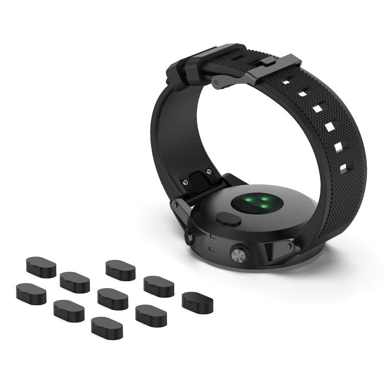 For Garmin Forerunner 265 / 265S / 965 10pcs Watch Charging Port Universal Dust Plug by bashfashion