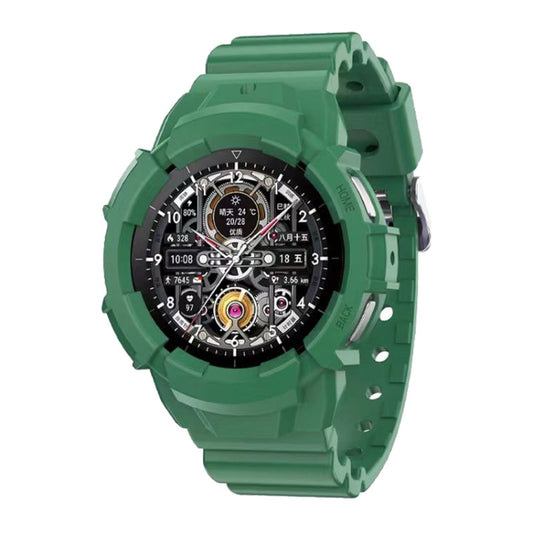 For Samsung Galaxy Watch5 40mm Silicone Sport Solid Color Watch Band(Green) by bashfashion