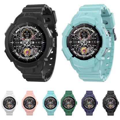 For Samsung Galaxy Watch5 Pro 45mm Silicone Sport Solid Color Watch Band(Blue) by bashfashion