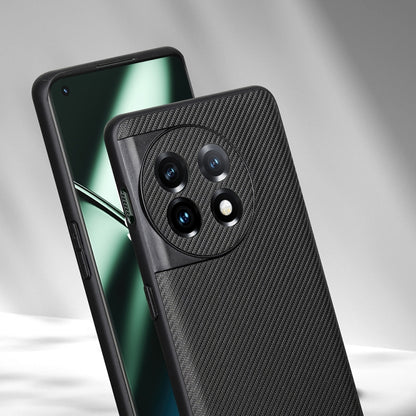 For OnePlus 11 ViLi TC Series Kevlar Carbon Fiber Texture Phone Case(Black) by ViLi