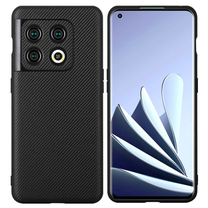 For OnePlus 10 Pro ViLi TC Series Kevlar Carbon Fiber Texture Phone Case(Black) by ViLi