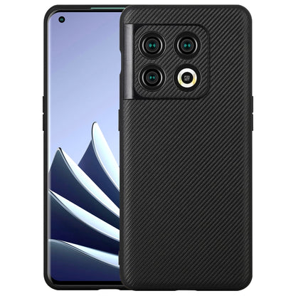 For OnePlus 10 Pro ViLi TC Series Kevlar Carbon Fiber Texture Phone Case(Black) by ViLi