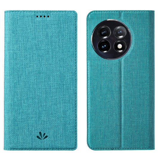 For One Plus 11 ViLi DMX Series Shockproof Magnetic Flip Leather Phone Case(Blue) by ViLi