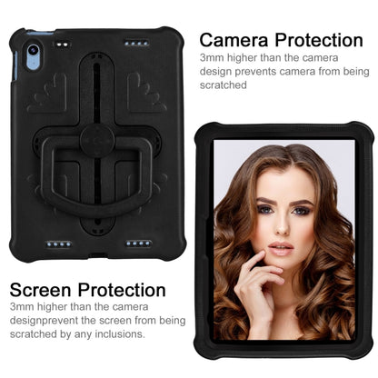For iPad 2025 / 2022 Shield 360 Rotation Handle EVA Shockproof PC Tablet Case(Black) by bashfashion
