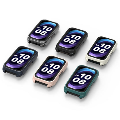 For Keep Band B4 PC Integrated Tempered Film Watch Case(Black) by bashfashion