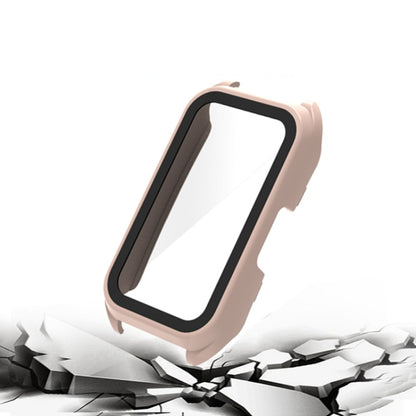 For Keep Band B4 PC Integrated Tempered Film Watch Case(Black) by bashfashion