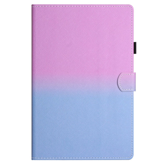 For 8 inch Universal Stitching Gradient Leather Tablet Case(Purple Blue) by bashfashion