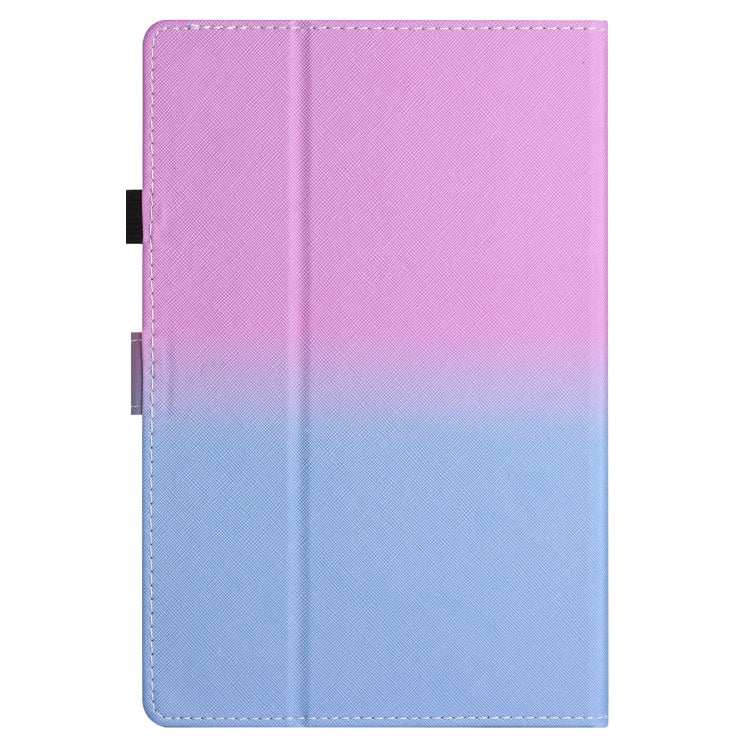 For 8 inch Universal Stitching Gradient Leather Tablet Case(Purple Blue) by bashfashion
